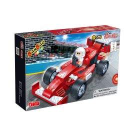 Banbao Конструктор "червена състезателна кола от f1" със 102 части 17354
