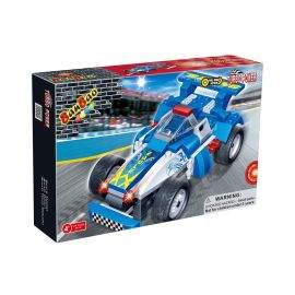 Banbao Конструктор "синя състезателна кола от f1" със 125 части 17355