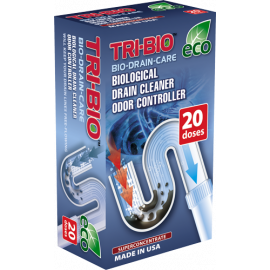 Tri-Bio Tri-bio еко препарат за канализации, 20 дози 17181