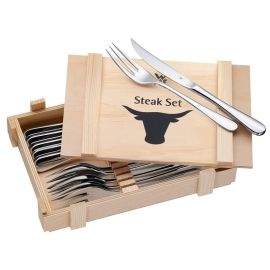 Кухненски прибор WMF 1280239990 Ножове и вилици за Steak от 6 части
