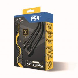 Кабел SteelPlay DUAL PLAY & CHARGE CABLE (PS4)