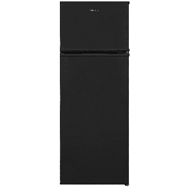 Хладилник с горна камера Finlux FXRA 260BE , 213 l, E , Статична , Черен