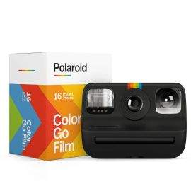 Фотоапарат за моментни снимки Polaroid GO - Black Everything box 006215