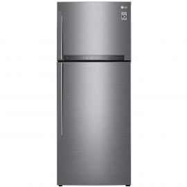 Хладилник с горна камера LG GTB574PZHZD , 438 l, E , No Frost , Инокс