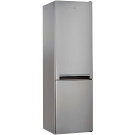 Хладилник с фризер Indesit LI9 S1E S*** , 372 l, F , Сив , Статична