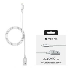 Кабел Mophie Lightning USB-A (1m) White 409903213