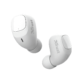 Слушалки Trust NIKA COMPACT BT WHITE , Bluetooth , IN-EAR (ТАПИ)