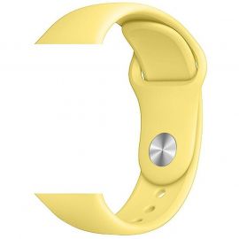Каишка Trender Silicone Strap Apple 44/45mm Yellow TR-ASL45YW