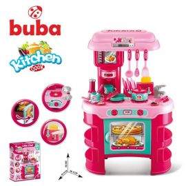 Buba Kitchen Cook детска кухня розова 008-908 за деца над 3 години
