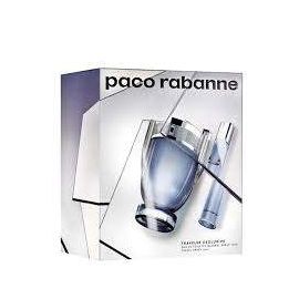 Paco Rabanne Invictus M Set - EDT 100 ml + EDT 20 ml, Комплект за мъже - Тоалетна вода за мъже 100 ml + Тоалетна вода за мъже 20 ml