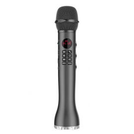 Караоке микрофон с вграден високоговорител L-598, Bluetooth, 9W