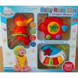 Moni Toys Музикален комплект Baby Rock Star LT80011