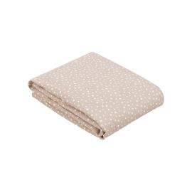 Kikkaboo Лятно одеяло от муселин двупластово 100х100 см Dots Beige 31103010062