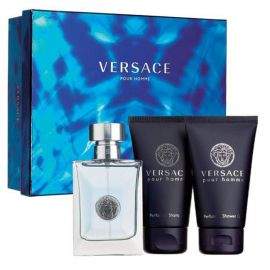 Versace Pour Homme комплект за мъже EDT тоалетна вода 50 ml + шампоан 50 ml + душ гел 50 ml 