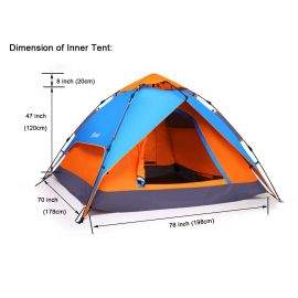  Триместна палатка Go and camp