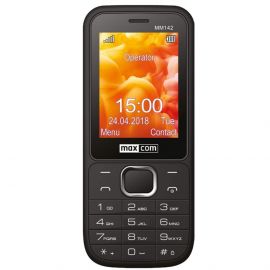 MaxCom MM142, Мобилен телефон Dual SIM, 32 GB, 2G, Black