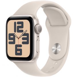 Смарт часовник Apple Watch SE (2023) GPS 40mm алуминиев корпус и спортна каишка