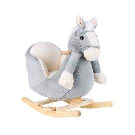 Kikkaboo Люлка със седалка и звук Grey Horse