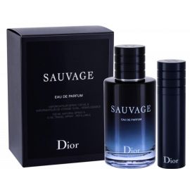Dior Sauvage Комплект за мъже EDP Парфюм 100 ml EDP Парфюм 10 ml