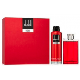 Dunhill Desire/red/ Мъжки комплект EDT Тоалетна вода 100 ml Deo body spray Дезодорант 226 ml                                                                          226 ml