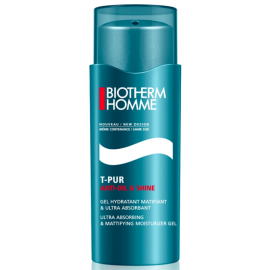 Biotherm Homme T-Pur Moisturizer Gel Anti-oil & Shine Матиращ гел с хидратиращ ефект за мъже 100 ml