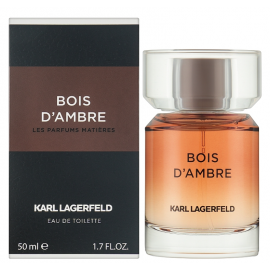 Karl Lagerfeld Les Parfums Matieres Bois d'Ambre EDT Тоалетна вода за мъже 50 ml 