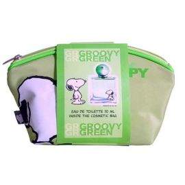 Snoopy Groovy Green Комплект за момичета 30 ml + несесер