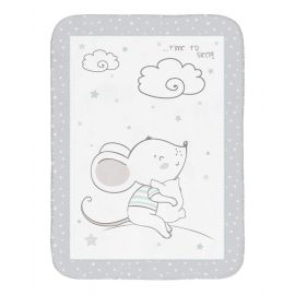 Kikkaboo Супер меко бебешко одеяло 110/140 см Joyful Mice 31103020128