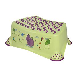 Lorelli Стъпало за баня ''HIPPO'', резедаво, 28см х 14см х 40см
