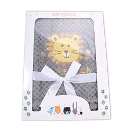 Cangaroo Одеяло 110/80 cm Freya сив