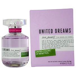 Benetton UCB United Dreams Love Yourself EDT тоалетна вода за жени 80 ml
