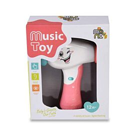 Moni Toys Бебешко чукче розов K999-119G