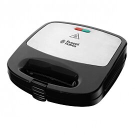 Тостер за сандвичи и гофрети 3в1 Russell Hobbs Fiesta Deep Fill 24540-56, 750W, 3 вида плочи, Черен/инокс