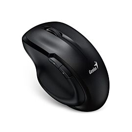 Genius безжина безшумна мишка Mouse Wireless Silent - Ergo 8200S Black - Silent, 2.4GHz