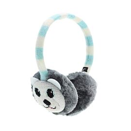 KitSound On-Ear Polar Bear Audio Earmuffs - ушанки с вградени слушалки с 3.5 мм аудио жак за iPhone и мобилни устройства