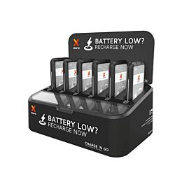A-solar Xtorm Charging dock Charge and Go 6 BU100 - док станция с 6 гнезда/батерии (30 000mAh) за зареждане за мобилни устройства