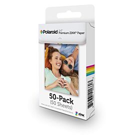 Polaroid Premium Zink Photo Paper - фотохартия Zink 2x3 инча (50 пакета) за Snap, Snap Touch Zip и др.