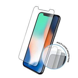 Eiger Tri Flex High Impact Film Screen Protector - качествено защитно покритие за дисплея на iPhone 11 Pro, iPhone XS, iPhone X (два броя)