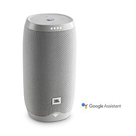 JBL Link 10 - безжичен Bluetooth спийкър с гласово управление (бял)