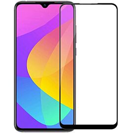 Premium Full Glue 5D Tempered Glass - обхващащо и ръбовете стъклено защитно покритие за дисплея на Huawei P40 Lite E, Huawei Y7P (черен)