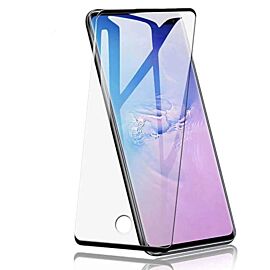 Premium Full Glue 5D Tempered Glass - обхващащо и ръбовете стъклено защитно покритие за дисплея на Samsung Galaxy S20 Plus (черен)