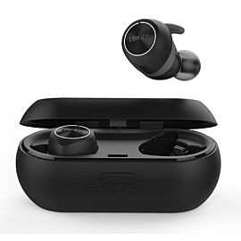 Edifier TWS3 True Wireless Bluetooth Earbuds - безжични блутут слушалки с кейс за мобилни устройства (черен)