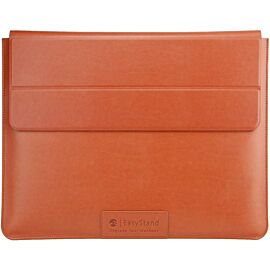 SwitchEasy EasyStand - кожен кейс с поставка за MacBook Pro 15, MacBook Pro 16 (кафяв)