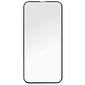 Prio 3D Glass Full Screen Curved Tempered Glass - калено стъклено защитно покритие за дисплея на iPhone 13 Pro Max (черен-прозрачен) (bulk)
