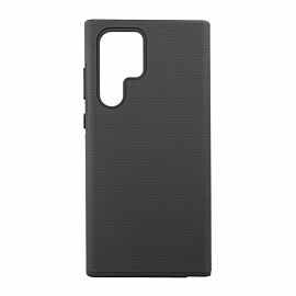 Prio Protective Hybrid Cover - хибриден кейс с най-висока степен на защита за Samsung Galaxy S22 Ultra (черен)