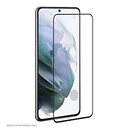 Prio 3D Glass Full Screen Curved Tempered Glass - калено стъклено защитно покритие за Samsung Galaxy S22 Plus (черен-прозрачен)