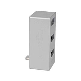 LMP USB-C Tiny Hub - 3-портов USB-A 3.0 хъб за iMac 24 M1 (2021) (сребрист)