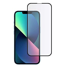 Premium Full Glue 5D Tempered Glass - обхващащо и ръбовете стъклено защитно покритие за дисплея на iPhone 13 mini (черен)