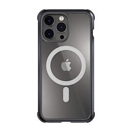 Mageasy Odyssey M Metal Rugged Case With Magsafe - удароустойчив хибриден кейс с Magsafe за iPhone 14 Pro Max (черен)