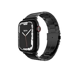 Mageasy Maestro Stainless Steel Band - стоманена, неръждаема каишка за Apple Watch 38мм, 40мм, 41мм (черен)